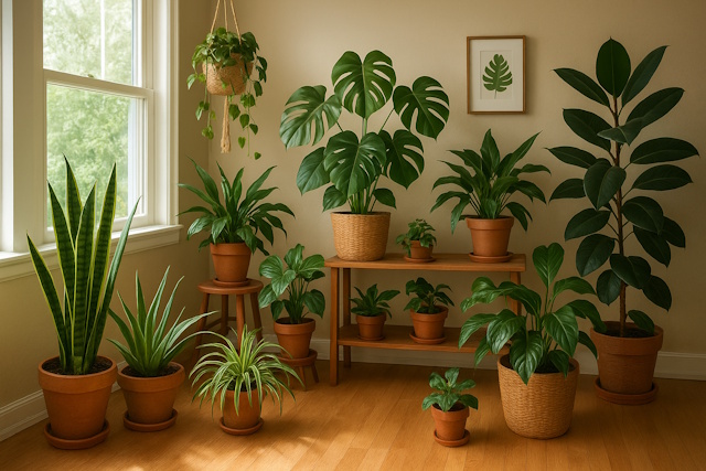 De beste luchtzuiverende planten om thuis te houden